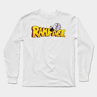 Arcade - Rampage - Title Art Long Sleeve T-Shirt